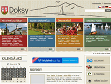 Tablet Screenshot of mesto-doksy.cz